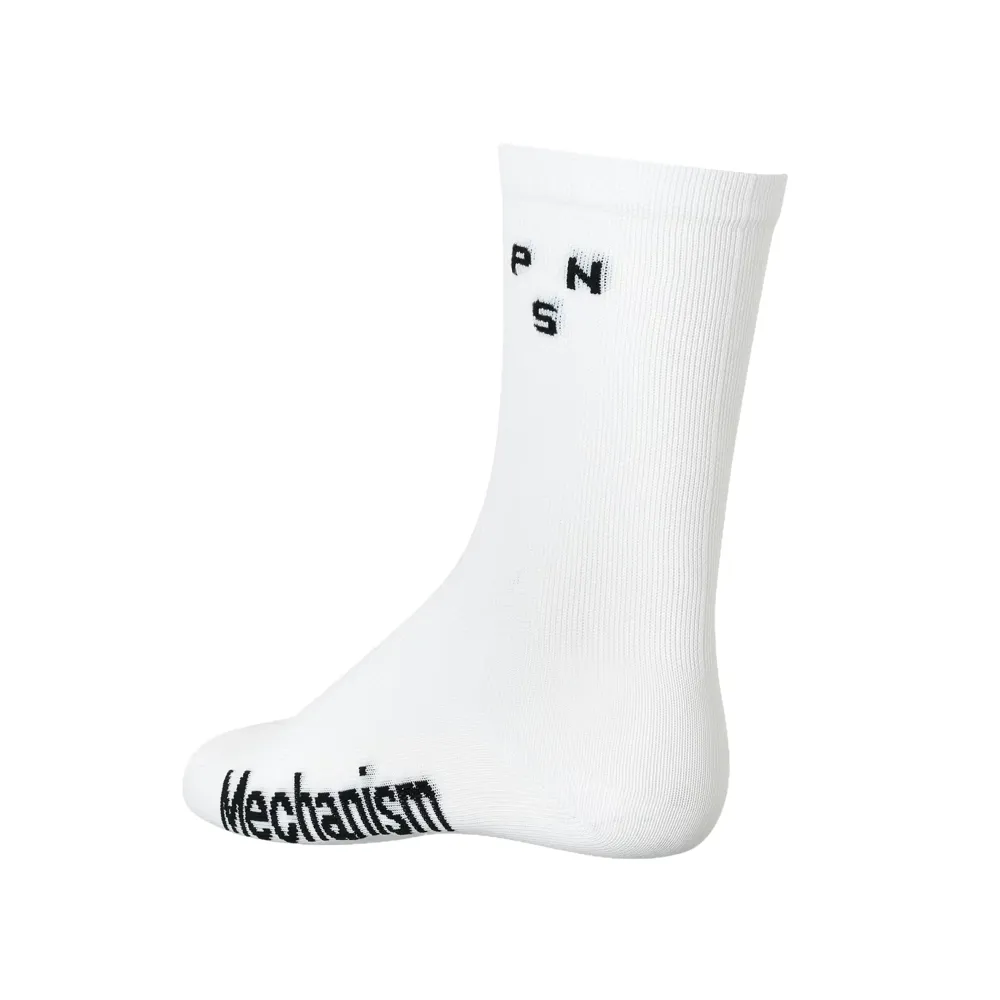 Team Cycles Pas Normal Studios Mechanism Socks in White | Interest FREE Finance & Online Refund Policy.
