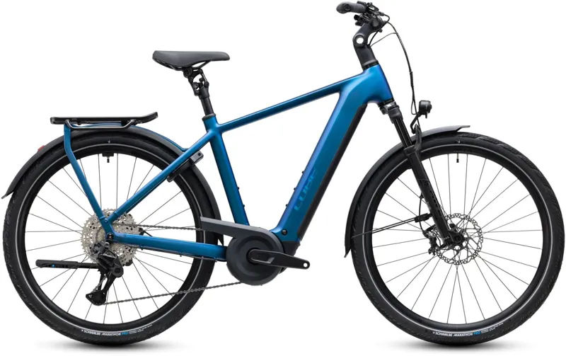 Cube Kathmandu Hybrid SLX 800Wh Electric Hybrid Bike in Nebula and Prizm