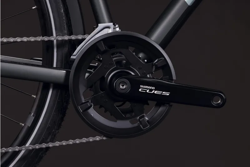 Cube Kathmandu ONE Hybrid Bike in Blackforest and Chrome-2