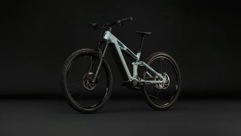 Cube Stereo Hybrid ONE44 HPC Pro 800Wh Electric Full Suspension Mountain Bike in Pearlaqua and Black-7
