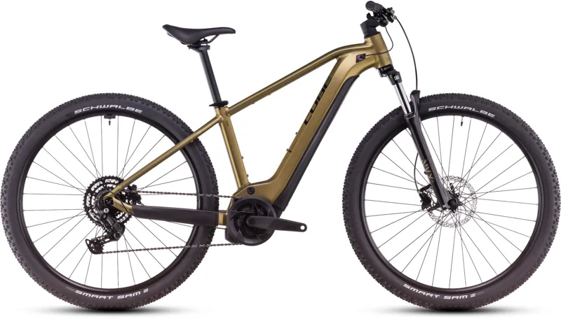 Autonomie VTT Cube Reaction Hybrid VTT électrique semi-rigide reaction hybrid olive´n´green 625 wh