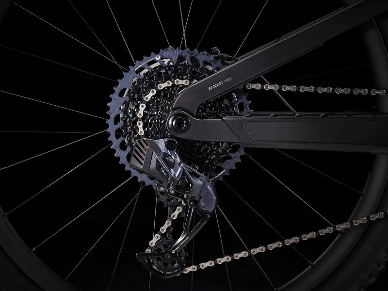 TREK Slash 9.8 GX AXS Full Suspension Mountain Bike in Matte Deep Smoke-5