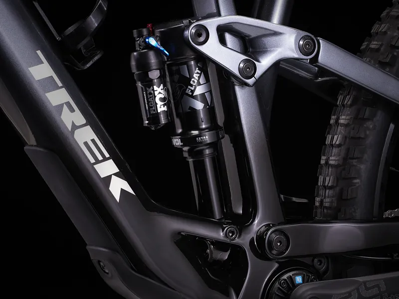 TREK Fuel EXe 9.7 SLX XT 360Wh Full Suspension Electric Mountain Bike in Galactic Grey to Black Fade-3