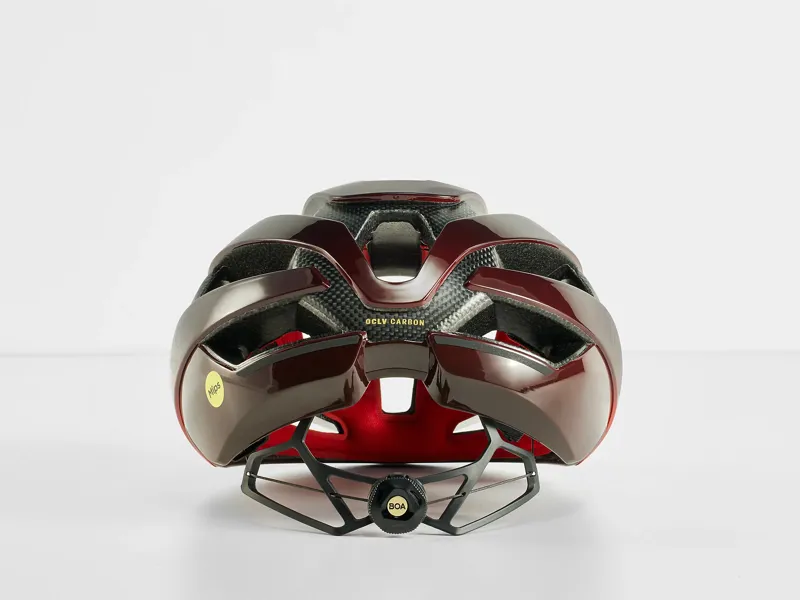 TREK Velocis Mips Road Bike Helmet in Viper Red and Cobra Blood-3