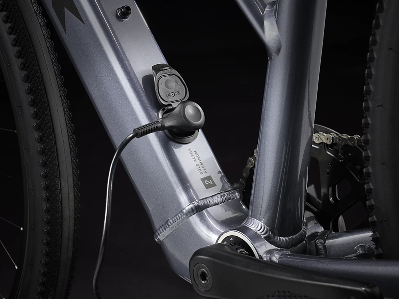 TREK Dual Sport+ 2 Stagger 250Wh Electric Hybrid Bike in Galactic Grey-3