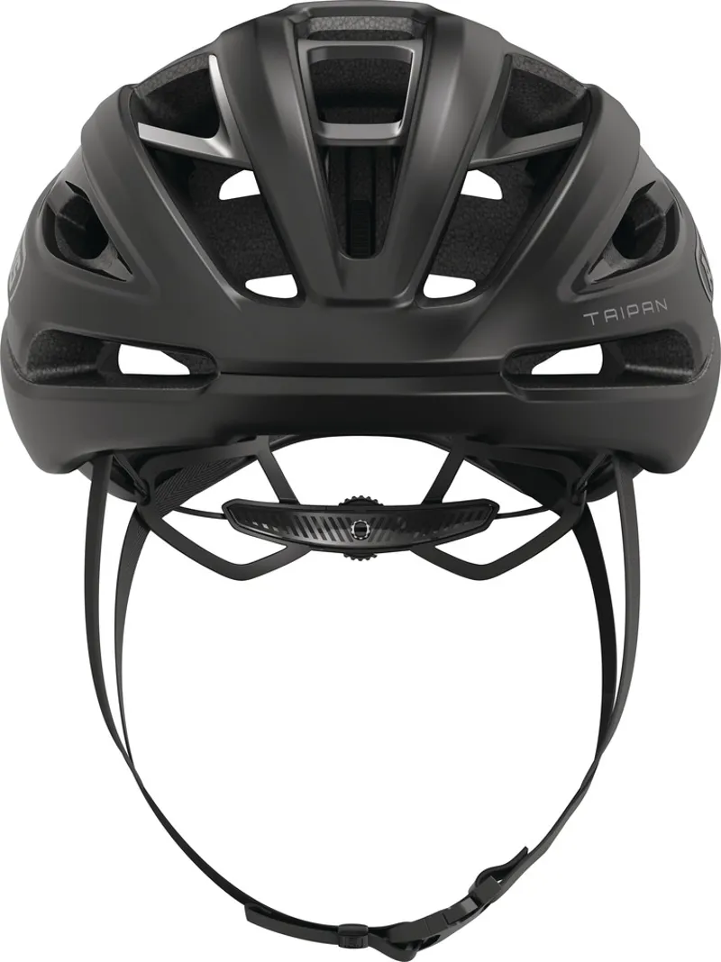 Abus Taipan Road Cycling Helmet in Velvet Black-1