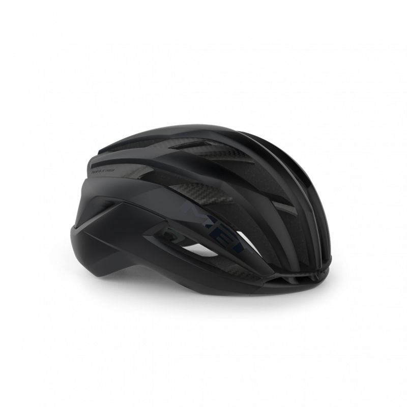 MET Trenta 3K Carbon Airframe Road Cycling Helmet in Black
