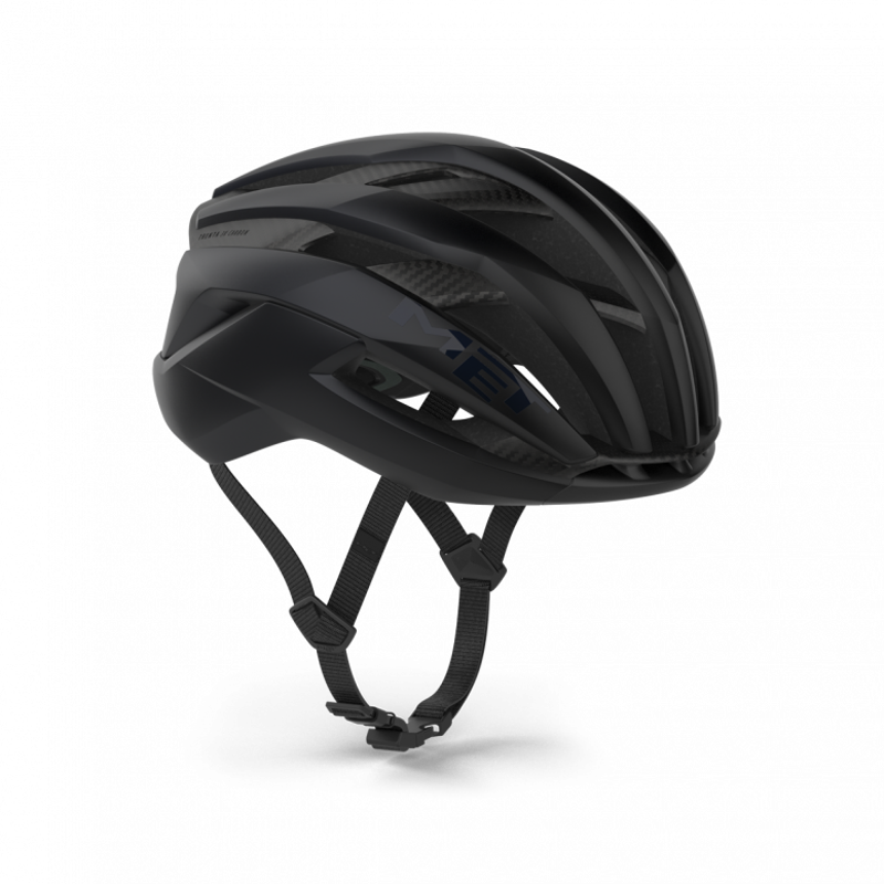 MET Trenta 3K Carbon Airframe Road Cycling Helmet in Black-4