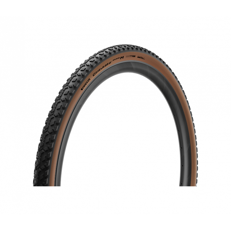 Pirelli Cinturato Gravel M High Performance SmartEVO GR ProWALL Gravel Tyre in Tan - 700c