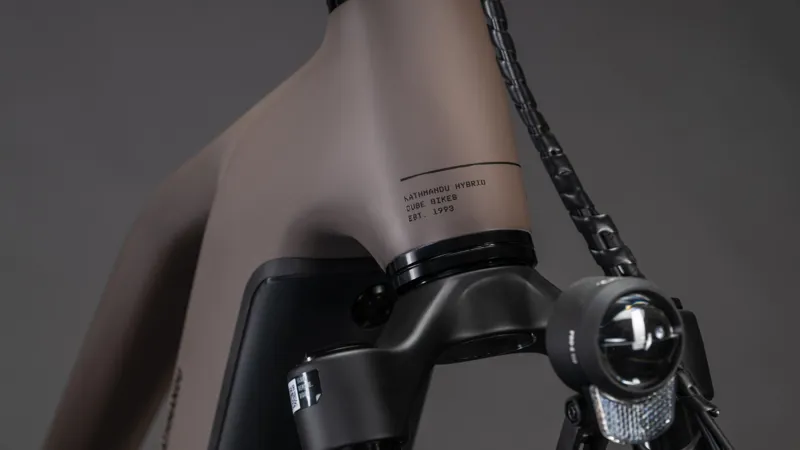 Cube Kathmandu Hybrid EXC T 800Wh Electric Hybrid Bike in Cedar and Chrome-3