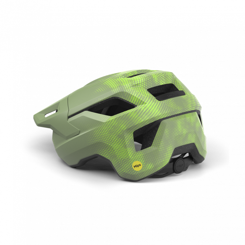 MET Shelter Youth MIPS Mountain Bike Helmet in Green - Uni-Size 52-56cm-2