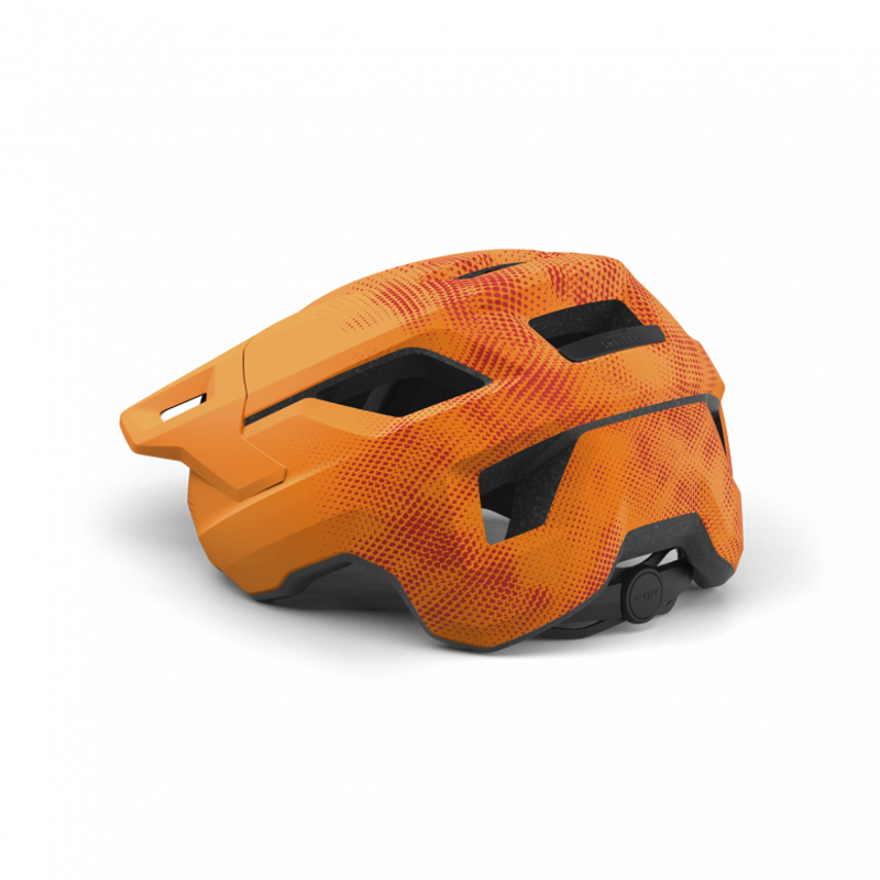 MET Shelter Youth Mountain Bike Helmet in Orange - Uni-Size 52-56cm-2