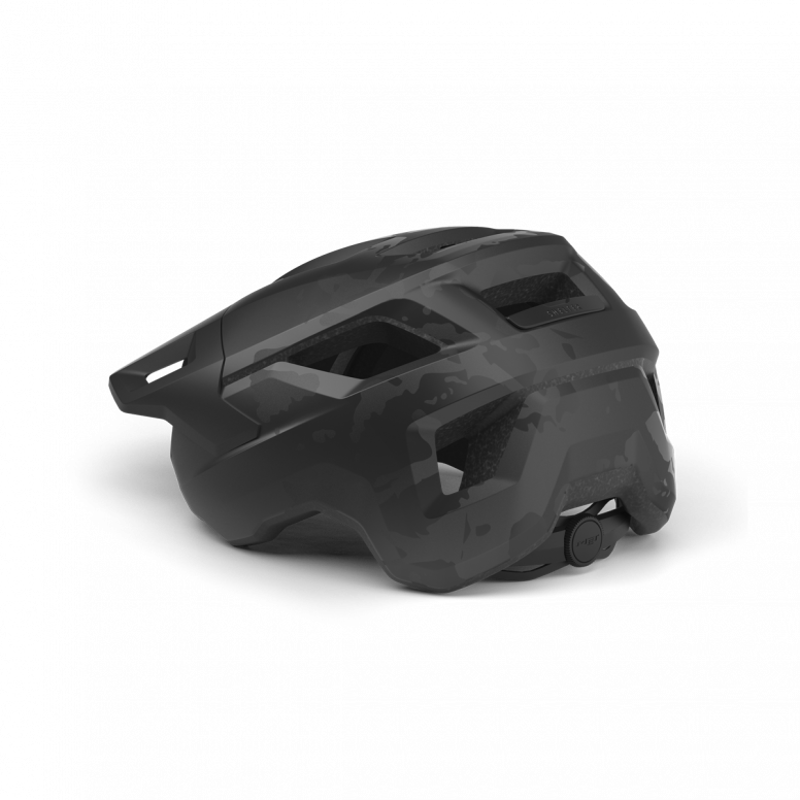 MET Shelter Youth Mountain Bike Helmet in Black - Uni-Size 52-56cm-2