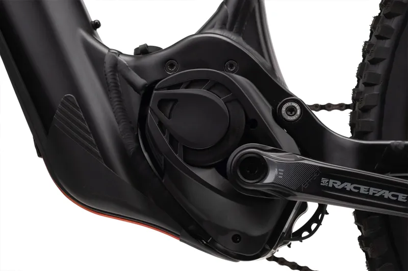 Whyte Bikes E-180 RSX MX in Matt Black with Burnt Orange and Gold-5