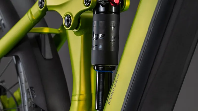 Cube Stereo Hybrid ONE44 Pro 800Wh Electric Full Suspension Mountain Bike in Lizard and Black-3