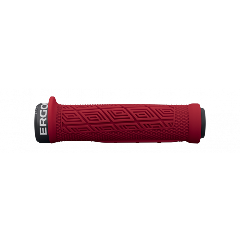 Ergon GDH Standard Mountain Bike Grips in Red-1