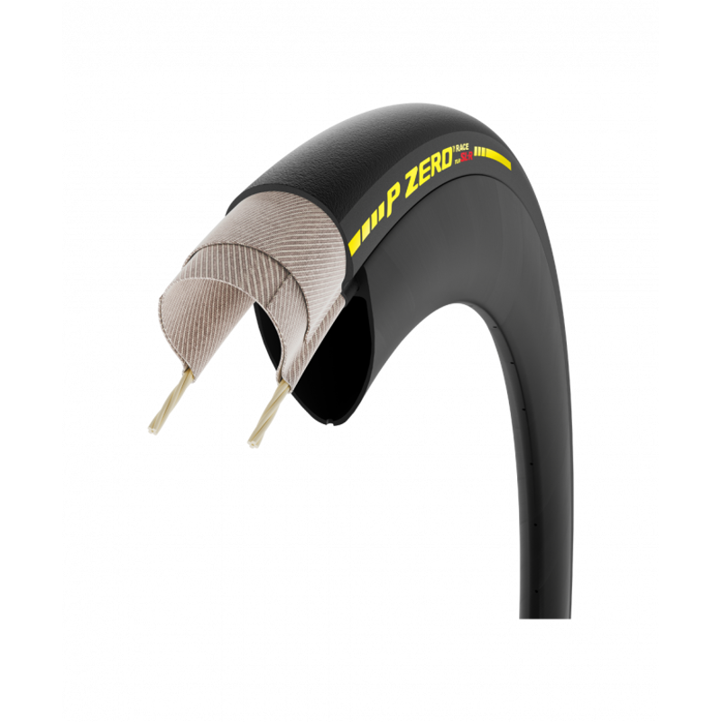 Pirelli P ZERO Race SL-R TLR Tyre in Yellow - 700c-3