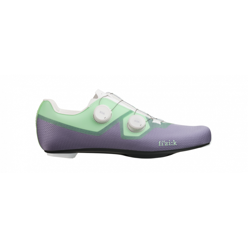 Fizik Lyra Road Cycling Shoes in Lavender and Mint