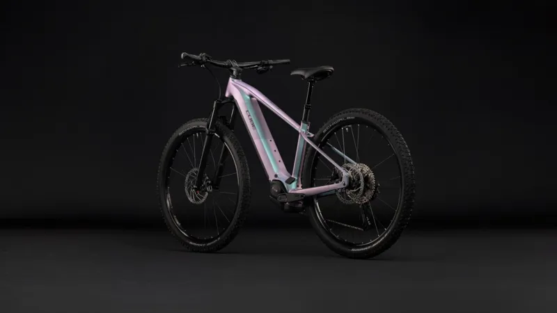 Cube Reaction Hybrid Pro 800Wh Electric Mountain Bike in Polarlight and Black-6