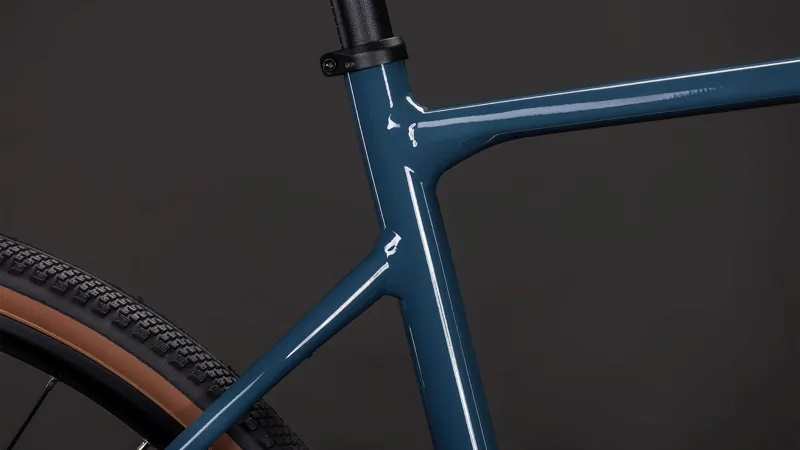 Cube Nuroad One Gravel Bike in Grovegreen and Black-2