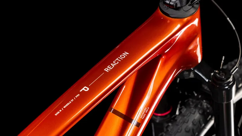 Cube Reaction C:62 Pro Mountain Bike in Electricorange and Spice-1