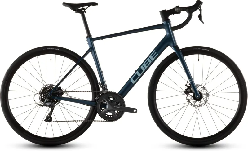 Cube Attain Pro Road Bike in Nautica and Prism