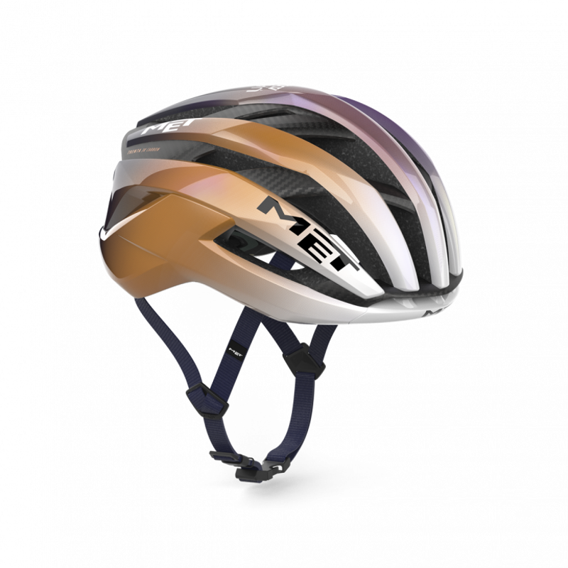 MET Trenta 3K Carbon Airframe Cycling Helmet in Team UAE ADQ-4