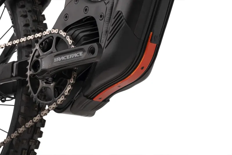 Whyte Bikes E-180 RSX MX in Matt Black with Burnt Orange and Gold-3