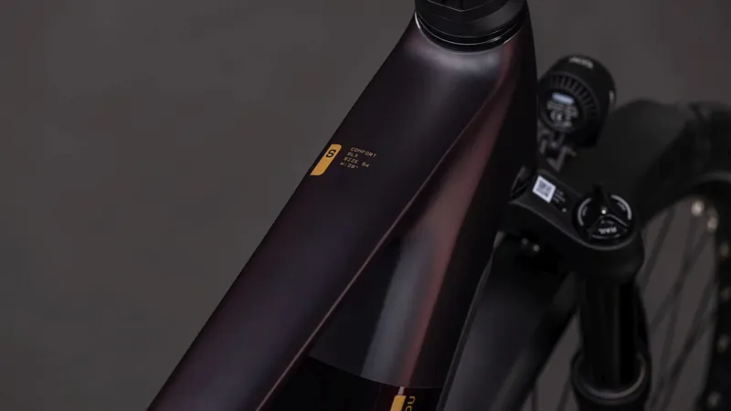 Cube Kathmandu Hybrid Comfort SLX 800Wh Electric Hybrid Bike in Solareclipse and Gold-4