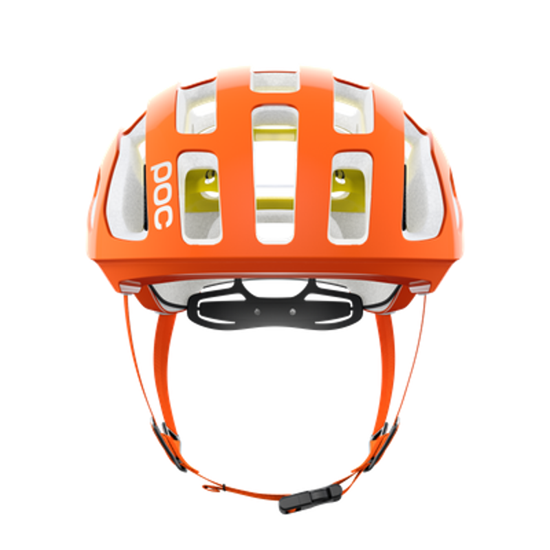 POC Octal MIPS Cycling Helmet in Fluorescent Orange AVIP-2