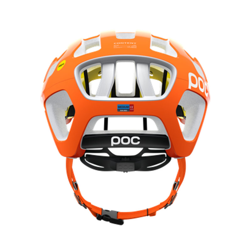 POC Octal MIPS Cycling Helmet in Fluorescent Orange AVIP-3