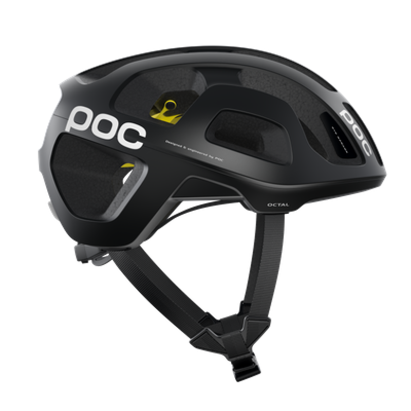 POC Octal MIPS Cycling Helmet in Matt Uranium Black-1