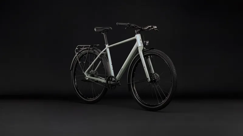 Cube Editor ONE FE Hybrid Bike in Glintsand and Black-7