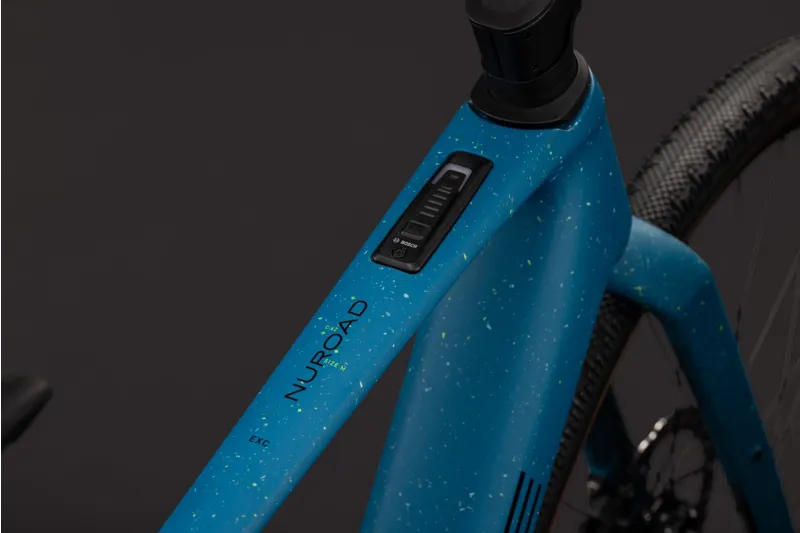 Cube Nuroad Hybrid C:62 EXC 400Wh Electric Gravel Bike in Tropicalteal and Black-2