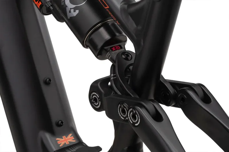 Whyte Bikes E-180 RSX MX in Matt Black with Burnt Orange and Gold-2