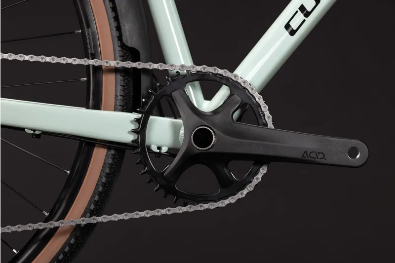 Cube Nulane Pro FE Hybrid Bike in Aloegreen and Black-2
