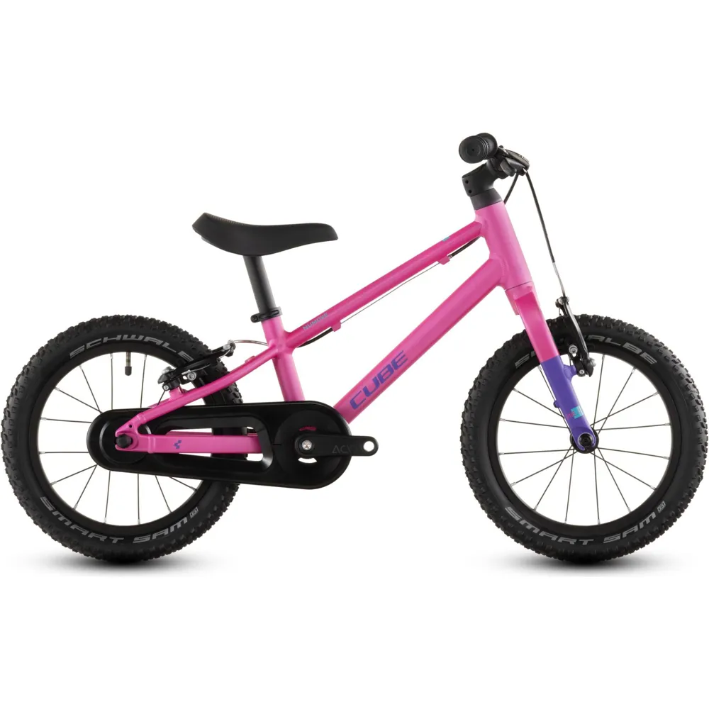 Team Cycles Cube Numove 140 Kids Bike in Fucsia and Plum | Interest FREE Finance & Online Refund Policy.
