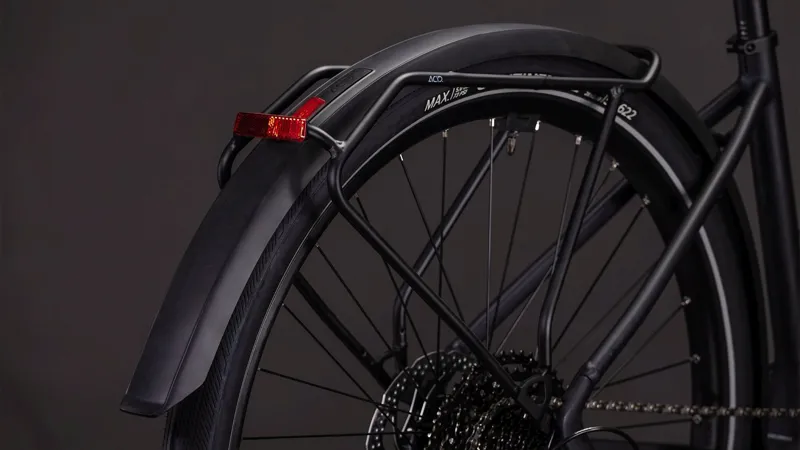 Cube Editor Hybrid Pro FE 400Wh Electric Hybrid Bike in Coal and Prism-2