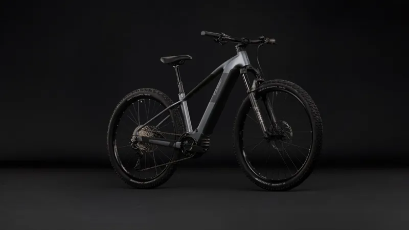 Cube Reaction Hybrid Race 800Wh Electric Mountain Bike in Slabgrey and Chrome-7