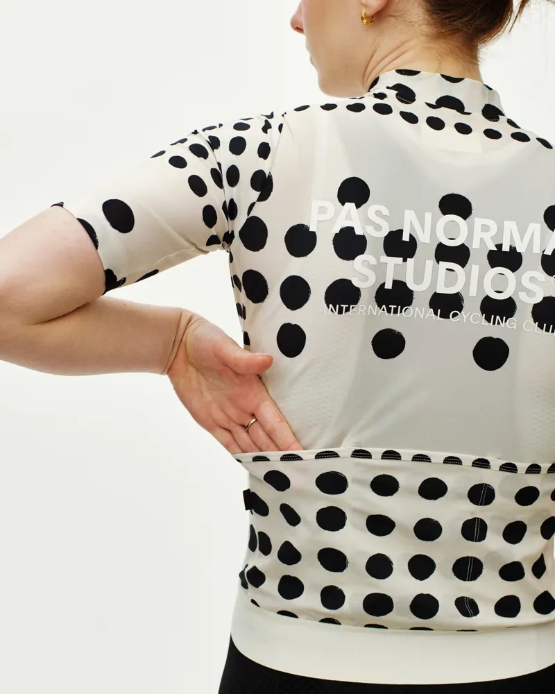 Pas Normal Studios Women's Essential Jersey in Dot Off White-4