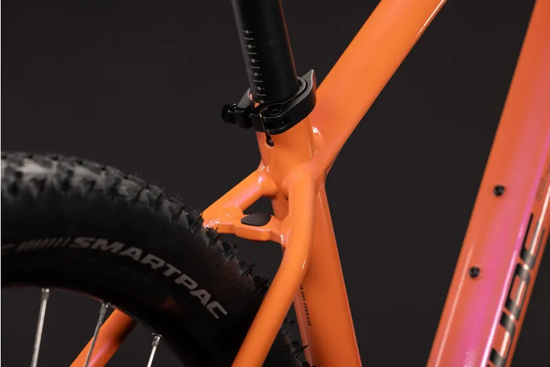 Cube Aim ONE Mountain Bike in Salmon and Black-2