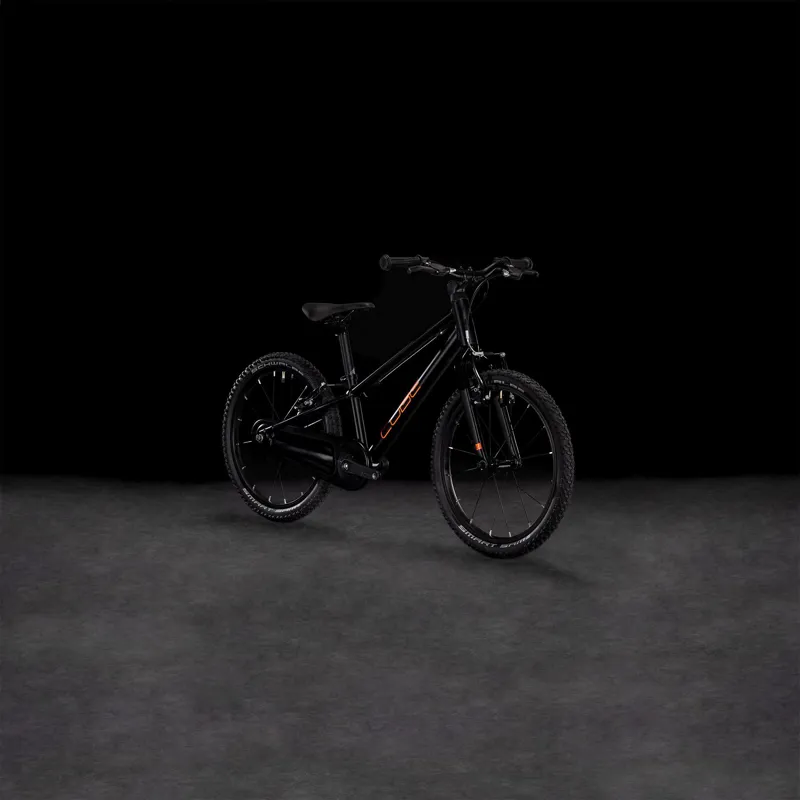 Cube Numove 180 18 Inch Kids Bike in Black and Orange-6