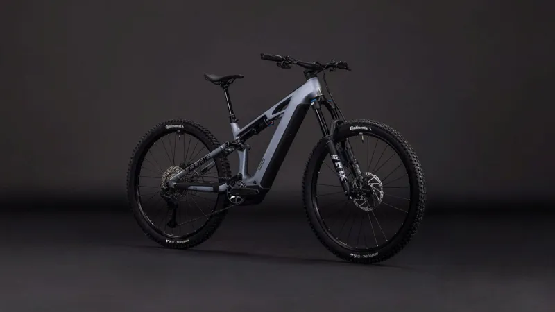 Cube Stereo Hybrid ONE44 HPC SLX EVO 800Wh Electric Full Suspension Mountain Bike in Slategrey and Black-8