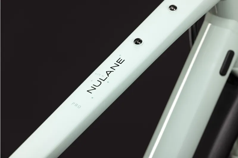 Cube Nulane Pro FE Hybrid Bike in Aloegreen and Black-3