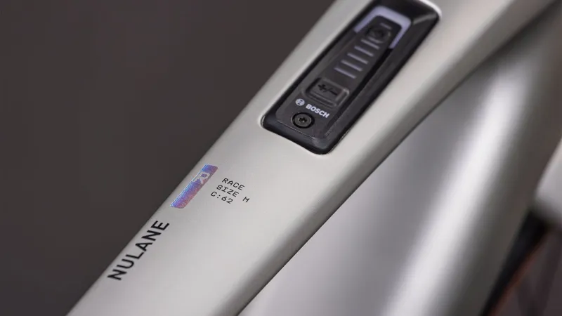 Cube Nulane Hybrid C:62 Race 400Wh Electric Hybrid Bike in Sleekgrey and Prism-3