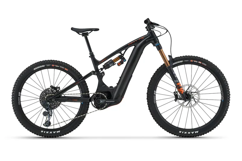 Whyte Bikes E-180 RSX MX in Matt Black with Burnt Orange and Gold