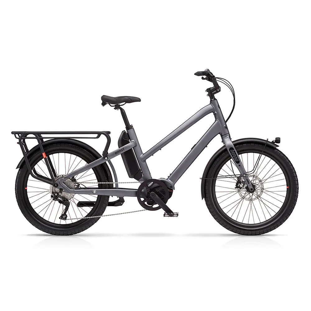 Team Cycles Benno Bikes Boost E CX EVO 5 Easy On 500Wh Electric Cargo Bike in Anthracite Grey | Interest FREE Finance & Online Refund Policy.