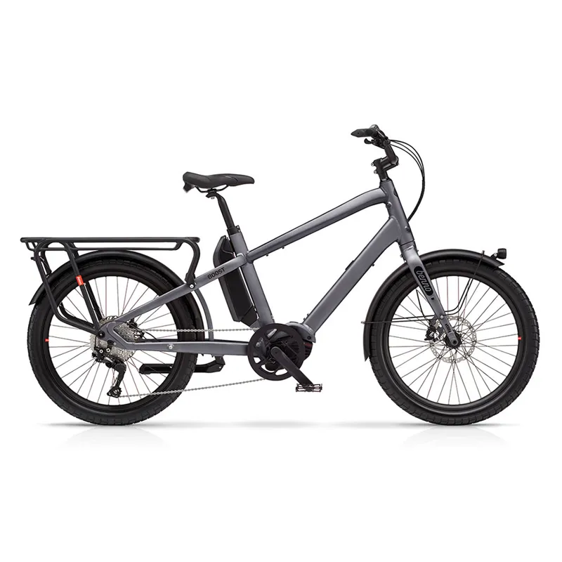 Benno Bikes Boost E CX EVO 5 Regular 500Wh Electric Cargo Bike in Anthracite Grey