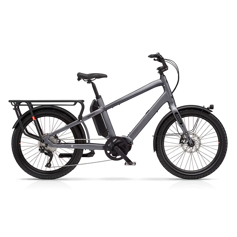 Team Cycles Benno Bikes Boost E CX EVO 5 Regular 500Wh Electric Cargo Bike in Anthracite Grey | Interest FREE Finance & Online Refund Policy.