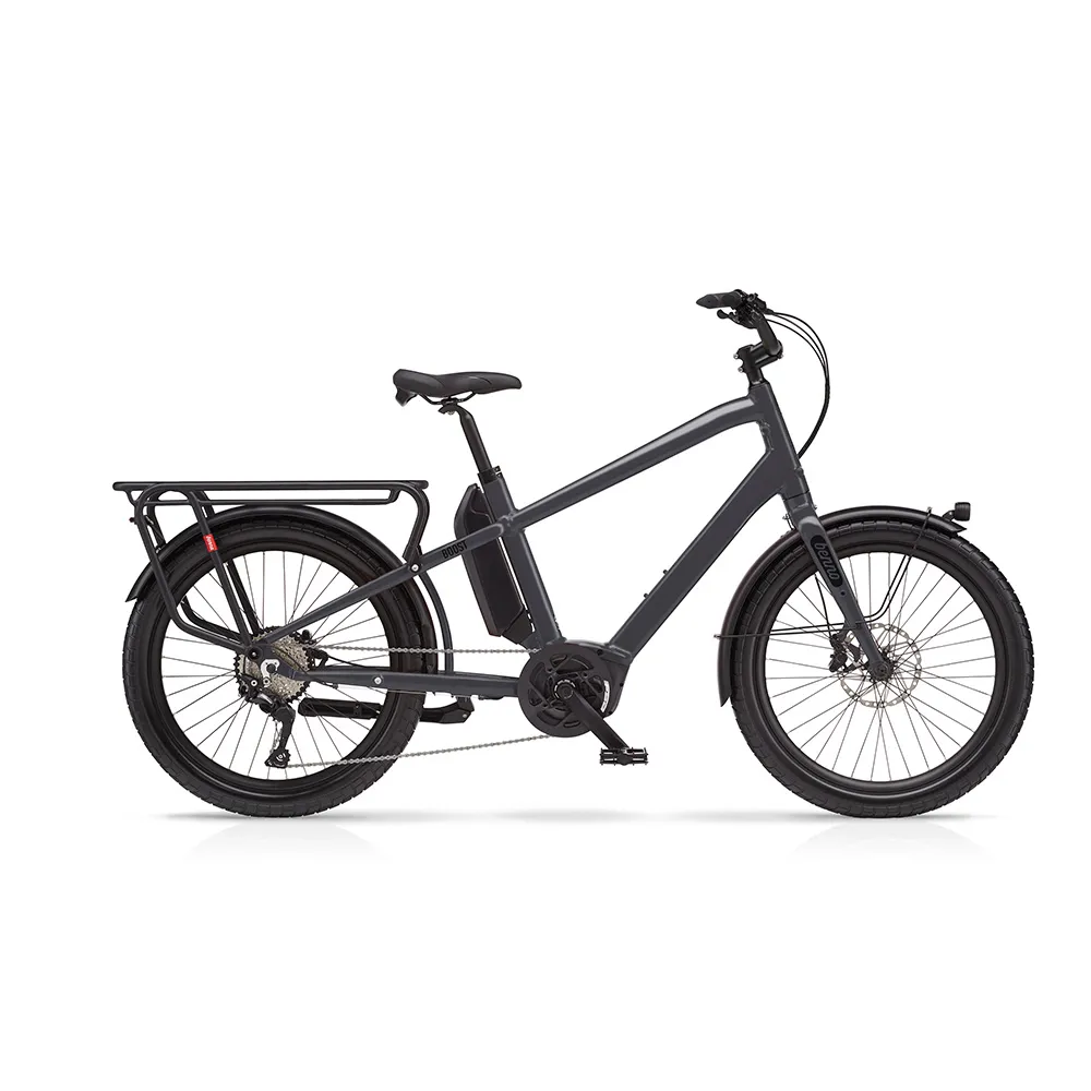 Team Cycles Benno Bikes Boost E Performance EVO 4 Regular 500Wh Electric Cargo Bike in Anthracite Grey | Interest FREE Finance & Online Refund Policy.